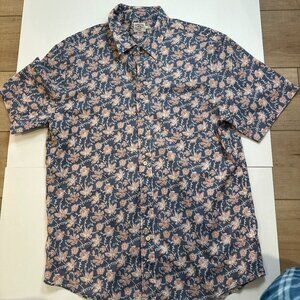 Faherty Short-Sleeve Linen Button Down